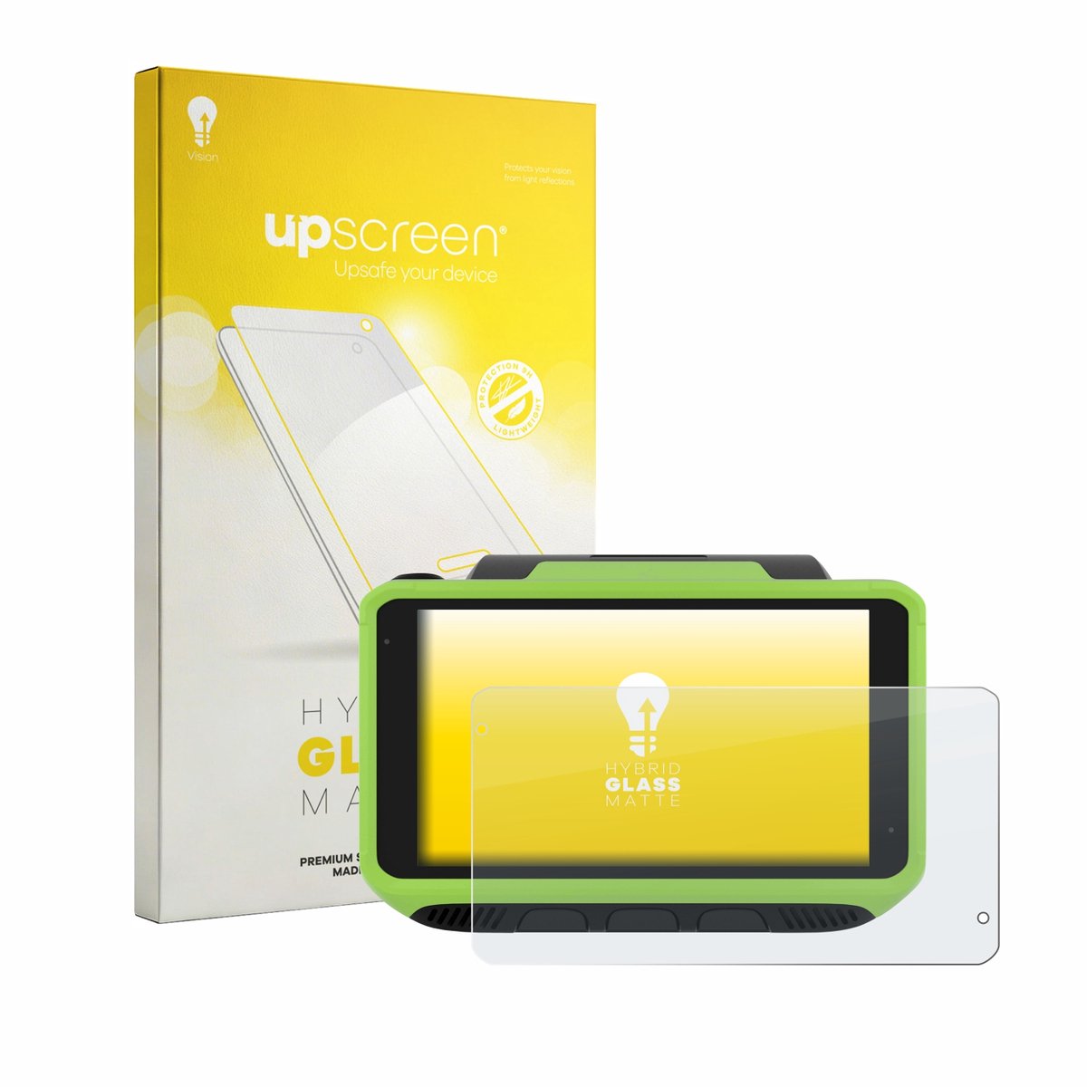 upscreen - Screenprotector voor Zebra WT6400 - Folie Beschermfolie Beschermglas matte