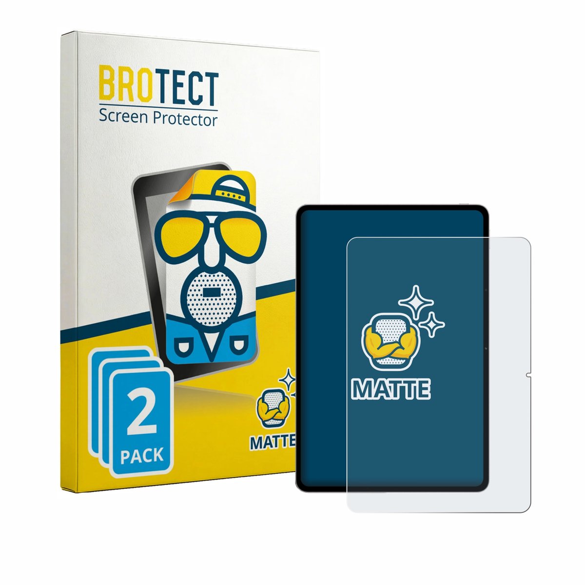 BROTECT - Screenprotector voor Vivo Pad 6 Pro - Folie Beschermfolie matte 2 Stuks