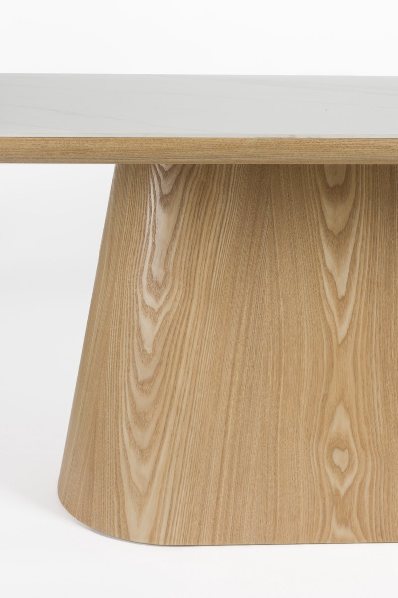 Novel Collection - Eetkamertafel Almira - Naturel - 200x90x77 cm
