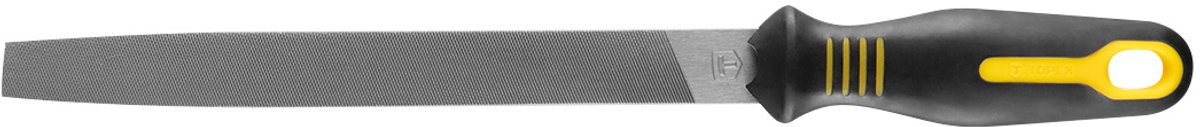 Topex - Metalen Vijl - P180 - Ergonomische Handgreep - T12 Staal