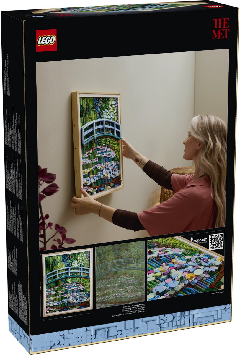 LEGO® Art Claude Monet – Brug over een Vijver met Waterlelies 31220 — afbeelding 11