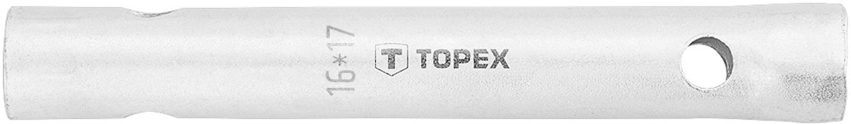 TOPEX Pijpsleutel zeskant 16 en 17 mm