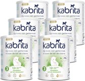 Kabrita 3 Peutermelk Multipack - Geitenmelk Flesvoeding vanaf 12 maanden - 6x800g - voordeelverpakking