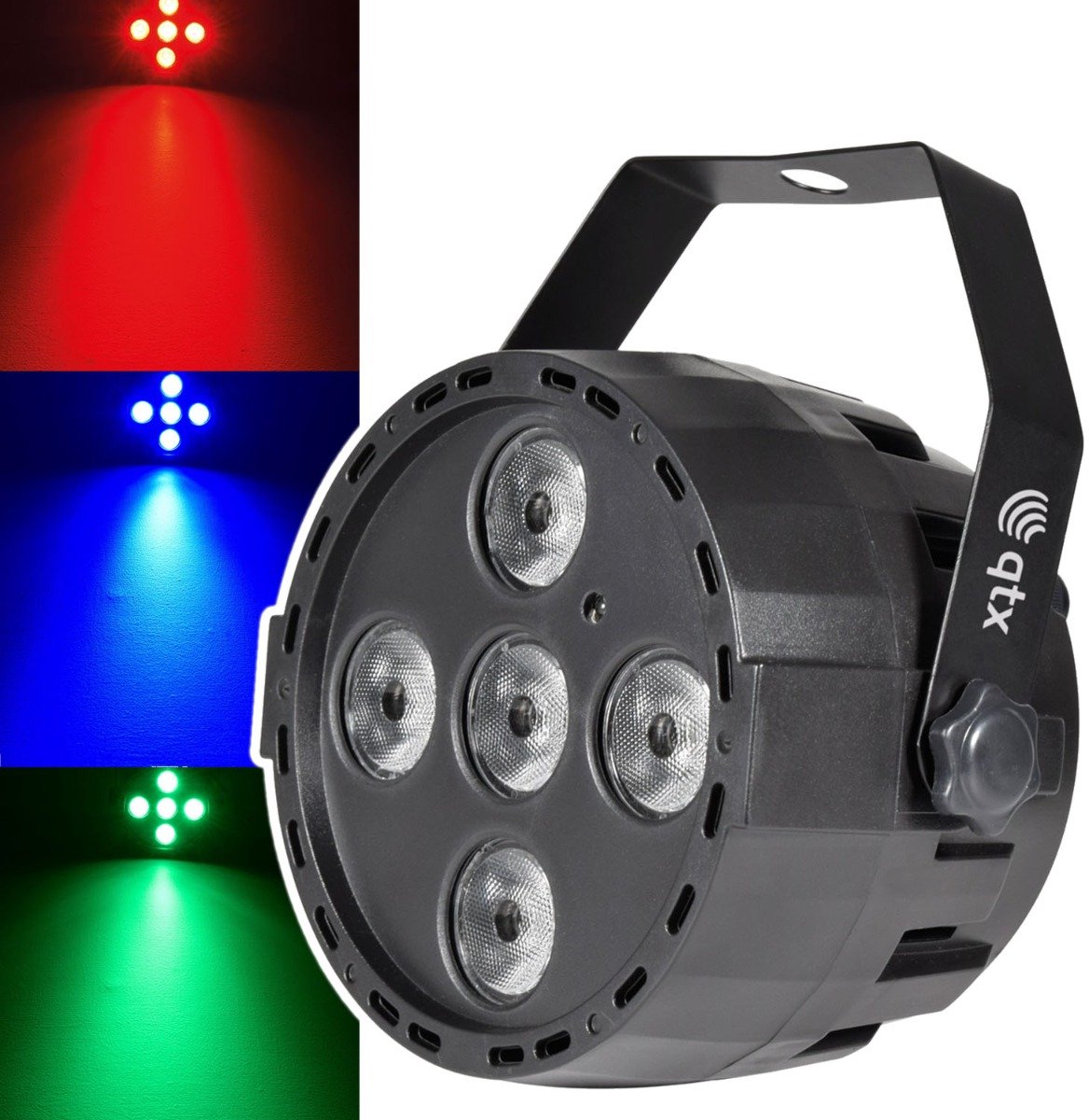 QTX PAR-20: 20W RGBW Mini LED PARspot