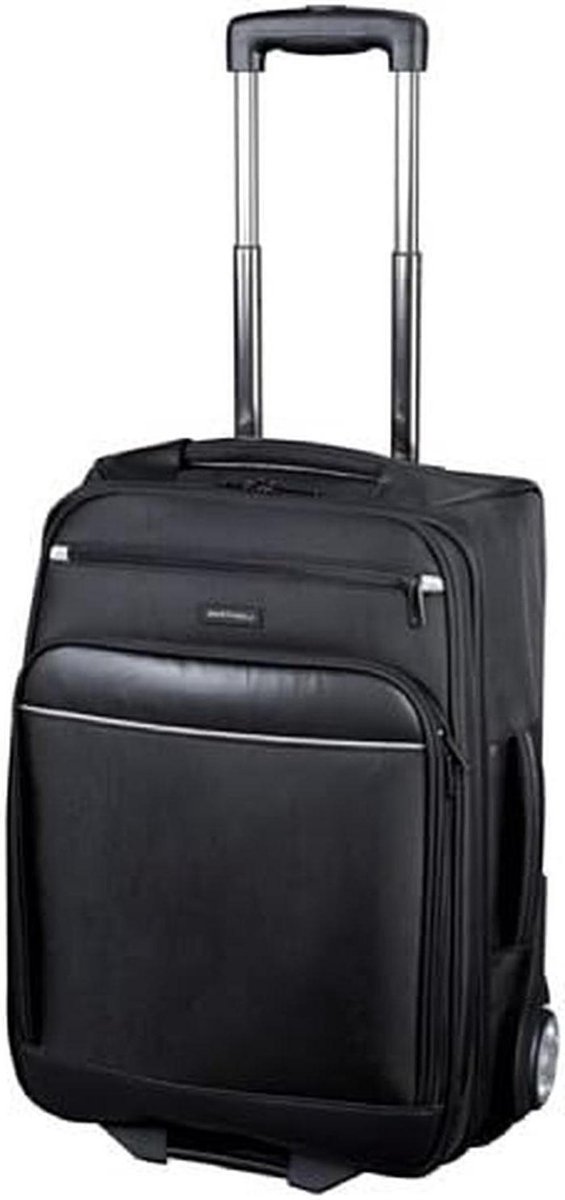 Reis koffer - Overnight bag - Reizen en zaken - Afneembare tas - 24 x 53 x 36 cm - Zwart