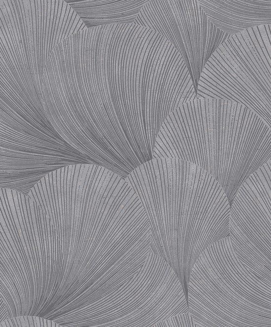 Boråstapeter Vliesbehang 4743 - Graphic - Abstract Grijs - 53cm x 10.05m
