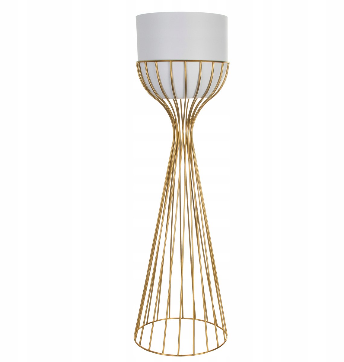 Wnetrza4You - Loft Plantenstandaard - Metaal - Bicolor - 68cm