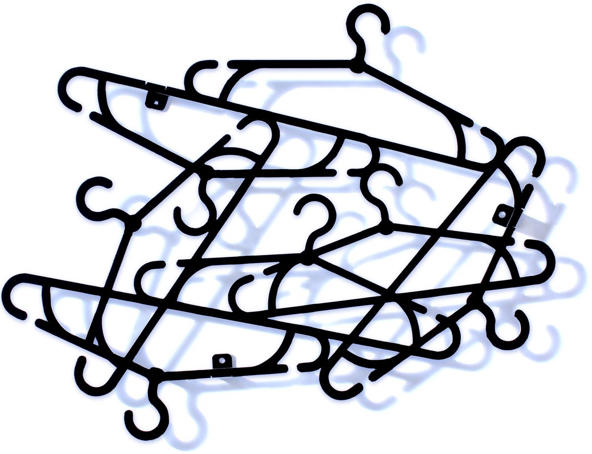 Decorizzly MiszMasz - Geometrische Muurhanger - Metaal - Modieuze Vormen