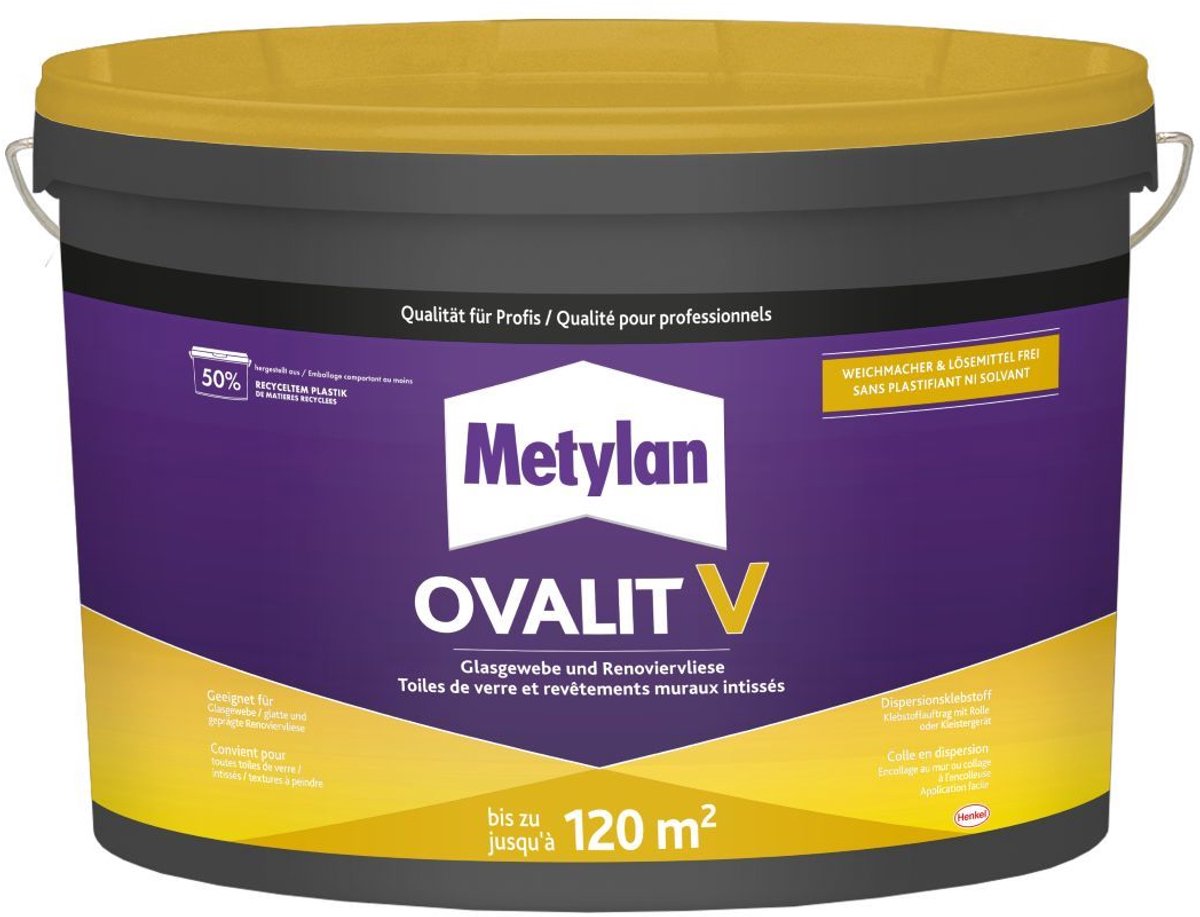 METYLAN Ovalit V muurlijm - Gebruiksklaar - 18 kg