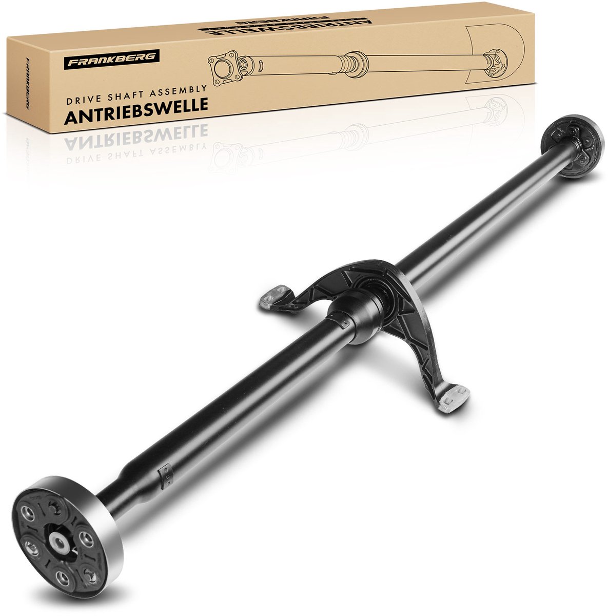 Frankberg 1x cardanas aandrijfas vooras voor VW Tiguan 5N Audi