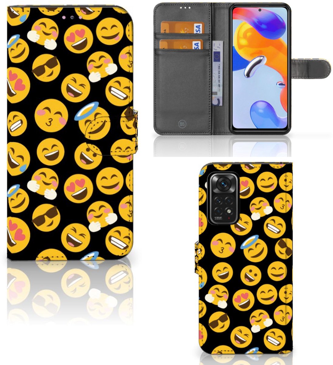 Xiaomi Redmi Note 11 Pro 5G/4G Telefoon Hoesje Emoji