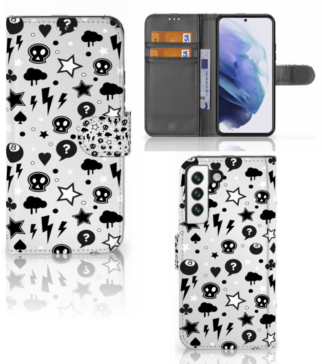 Telefoonhoesje met Naam Samsung Galaxy S22 Silver Punk