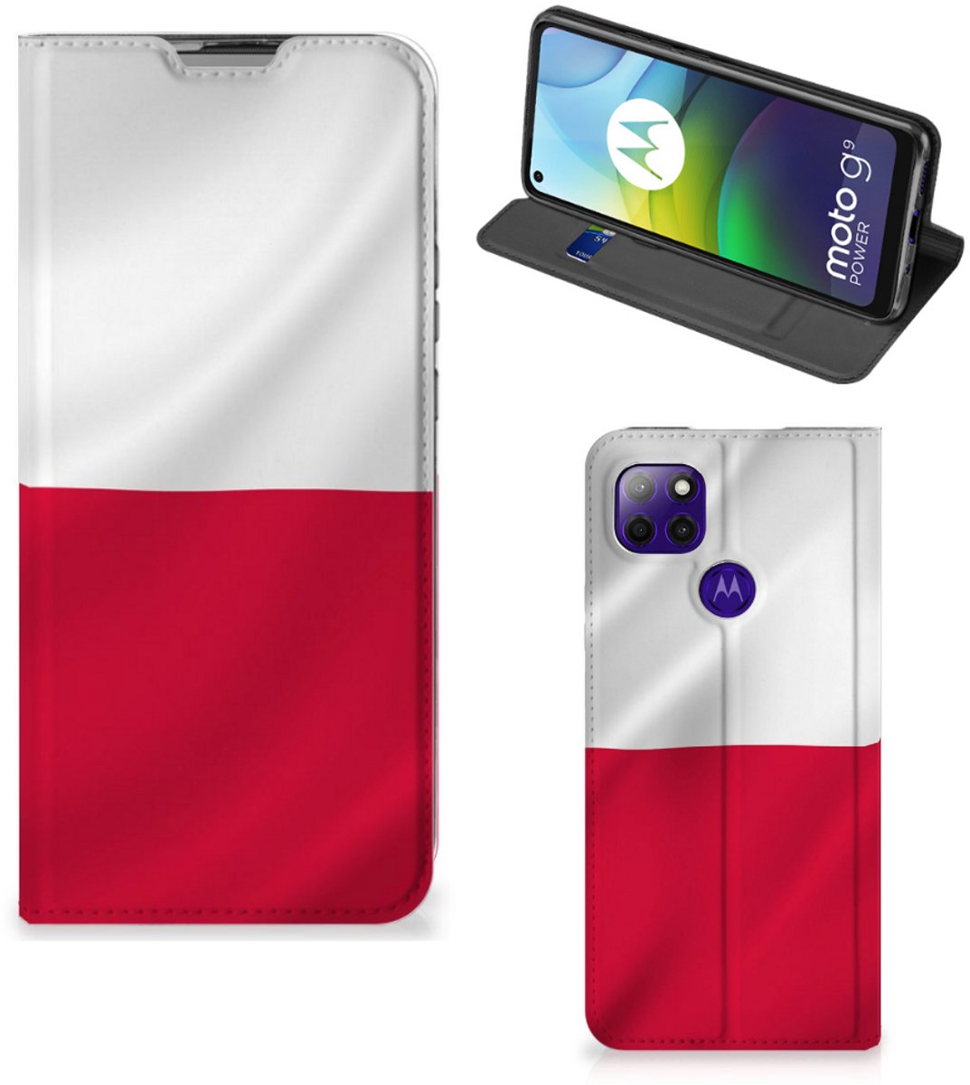 Motorola Moto G9 Power Standcase Polen