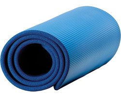GoFit Unisex Pilates Mat, Blauw, 24 x 72 x 1/2-Inch