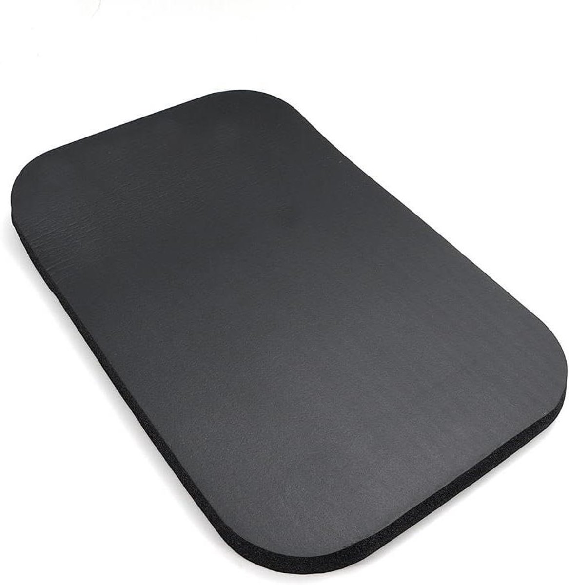 Yoga Kniekussen - Kniebeschermer Yoga - Oefeningen Comfortabel - Zacht Nitrilrubber - 29 x 19 cm - Zwart