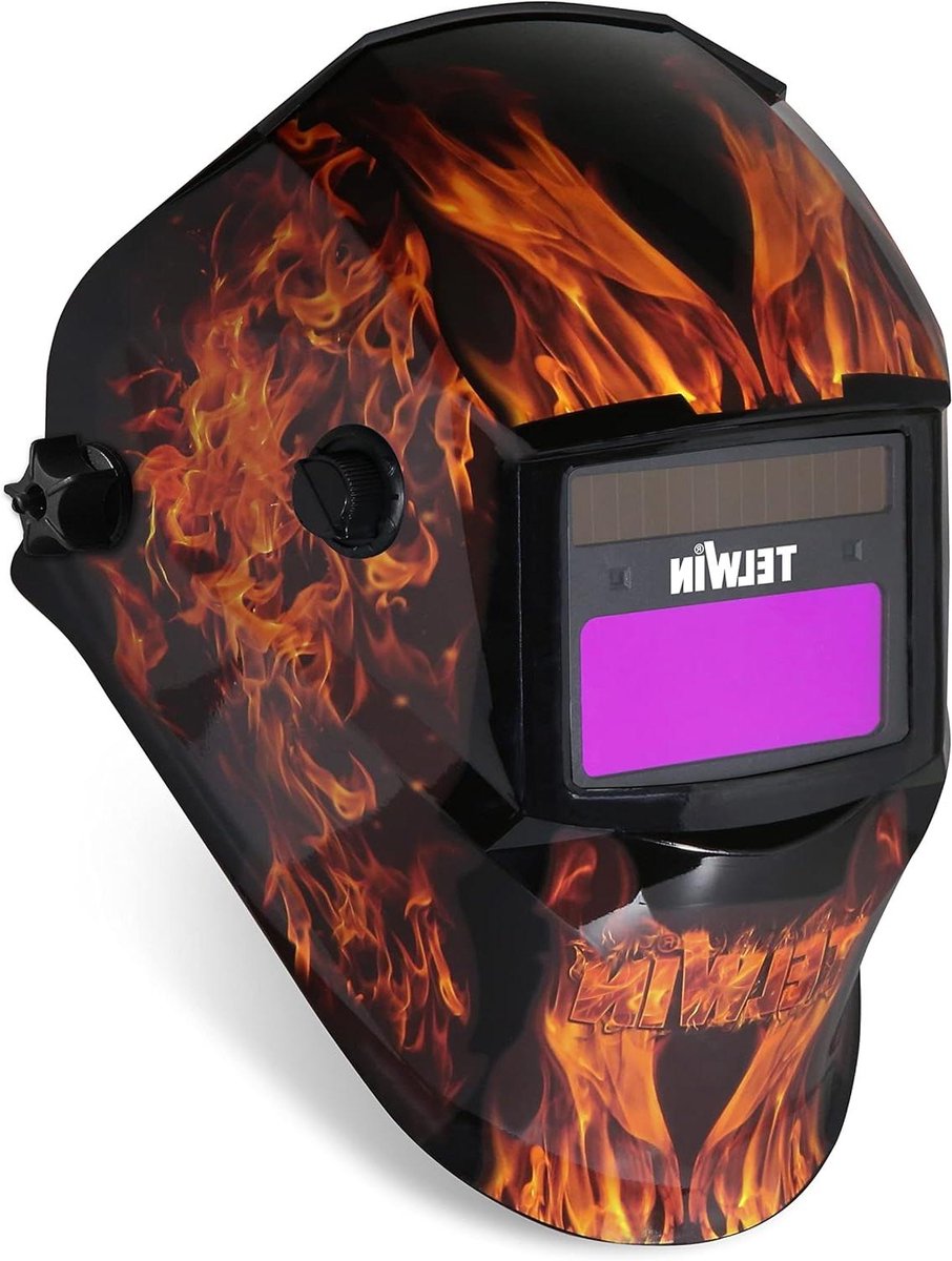 Lasmasker - Lashelm - Veilig Lassen - Lichtgewicht - 410 Gram - Zwart