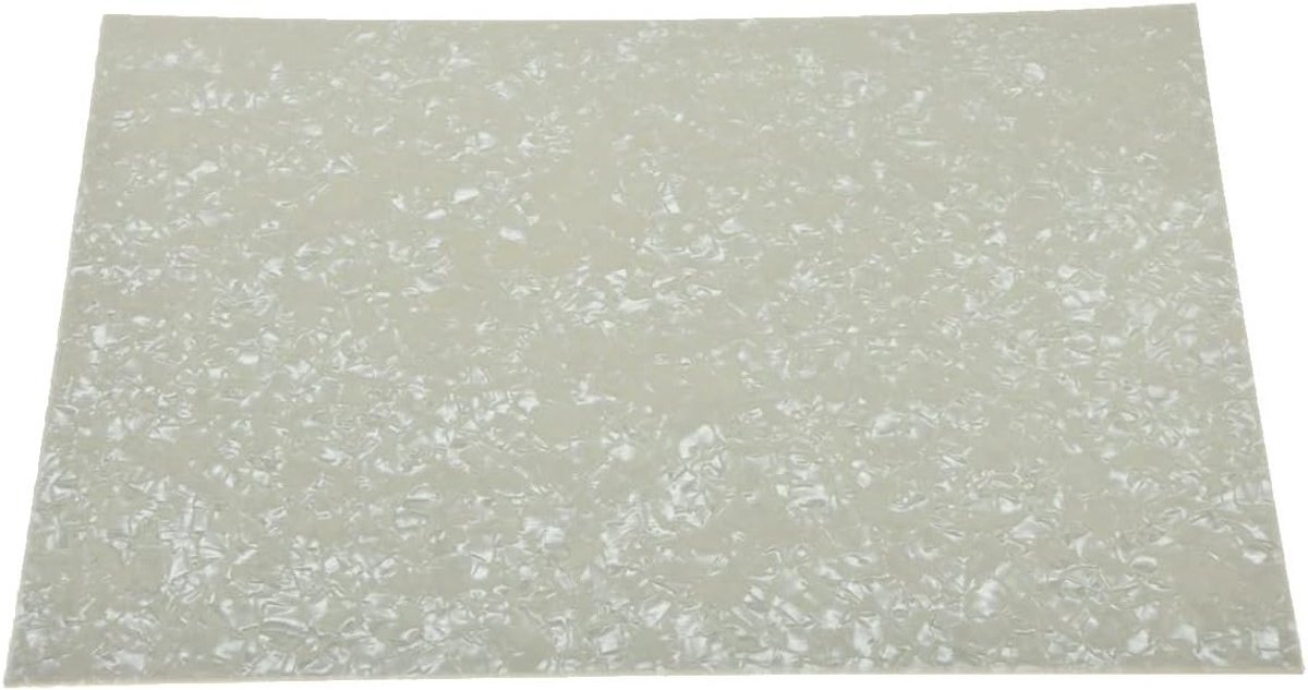 Lege Basgitaar Pickguard Plaat van Aged Pearl - 290x432mm Scratch Plate voor Gitaaraccessoires