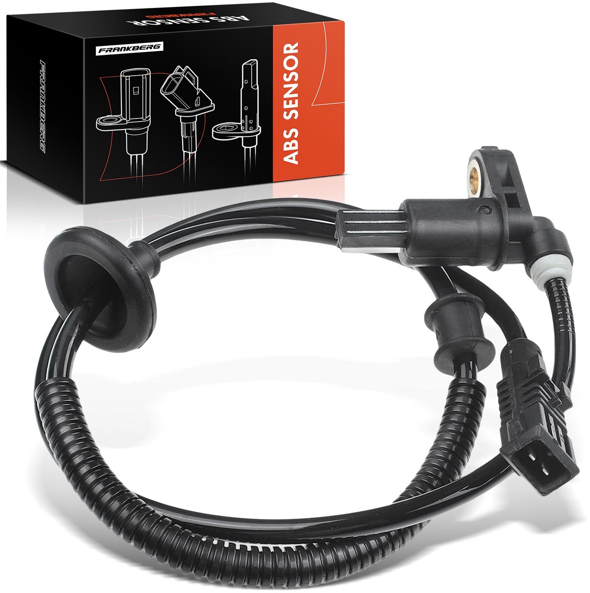 Frankberg 1x ABS Sensor Achteras Links Rechts voor Citroën