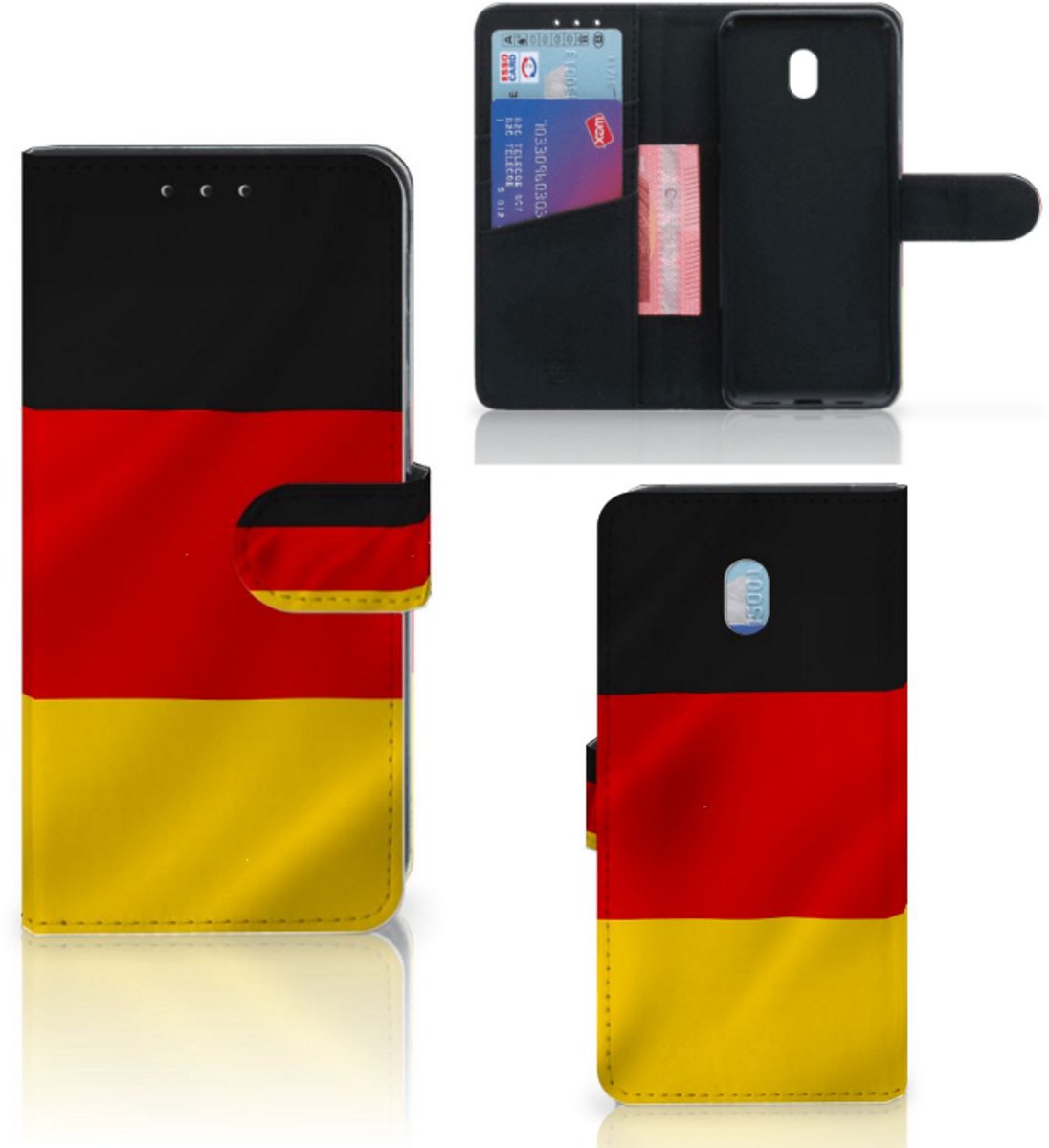 Xiaomi Redmi 8A Bookstyle Case Duitsland