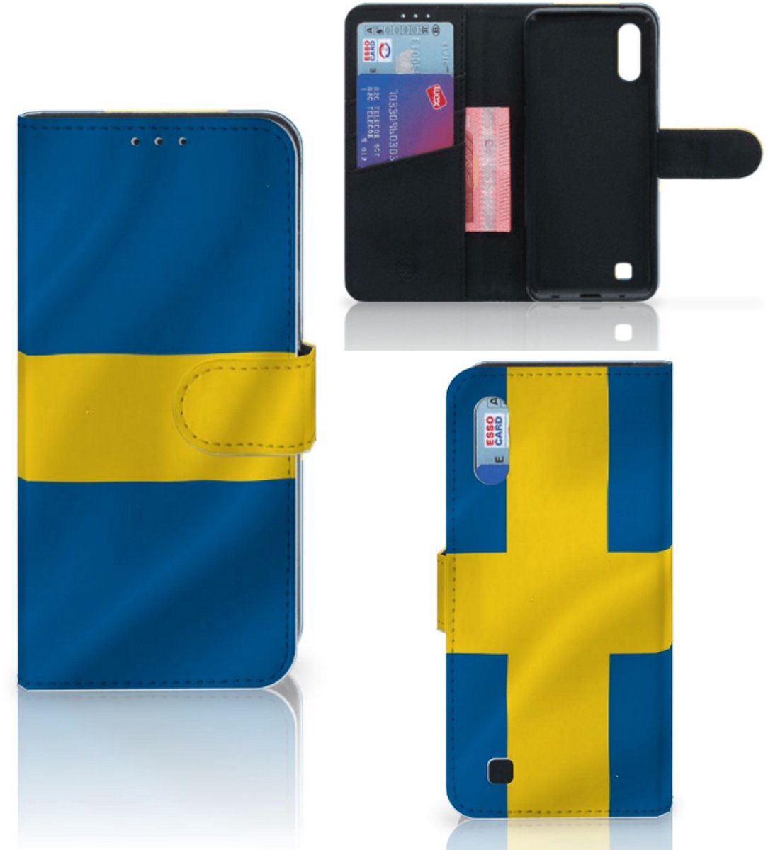 Samsung Galaxy M10 Bookstyle Case Zweden