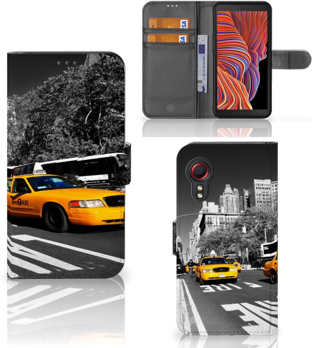 Samsung Galaxy Xcover 5 Flip Cover New York Taxi