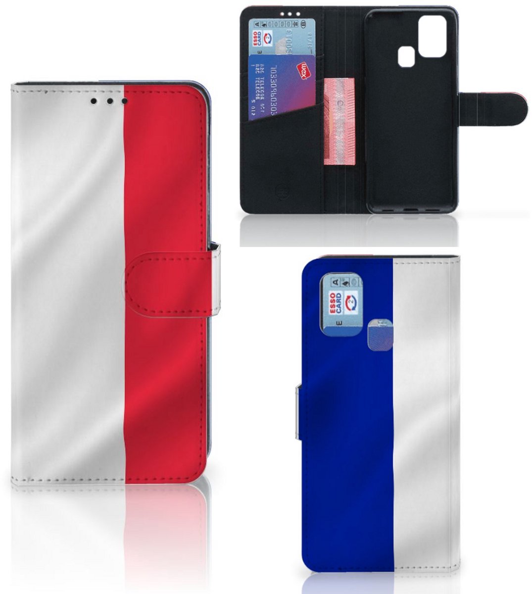 Samsung Galaxy M31 Bookstyle Case Frankrijk