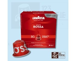 Capsules Lavazza qualita ROSSA pour NESPRESSO (80pcs)