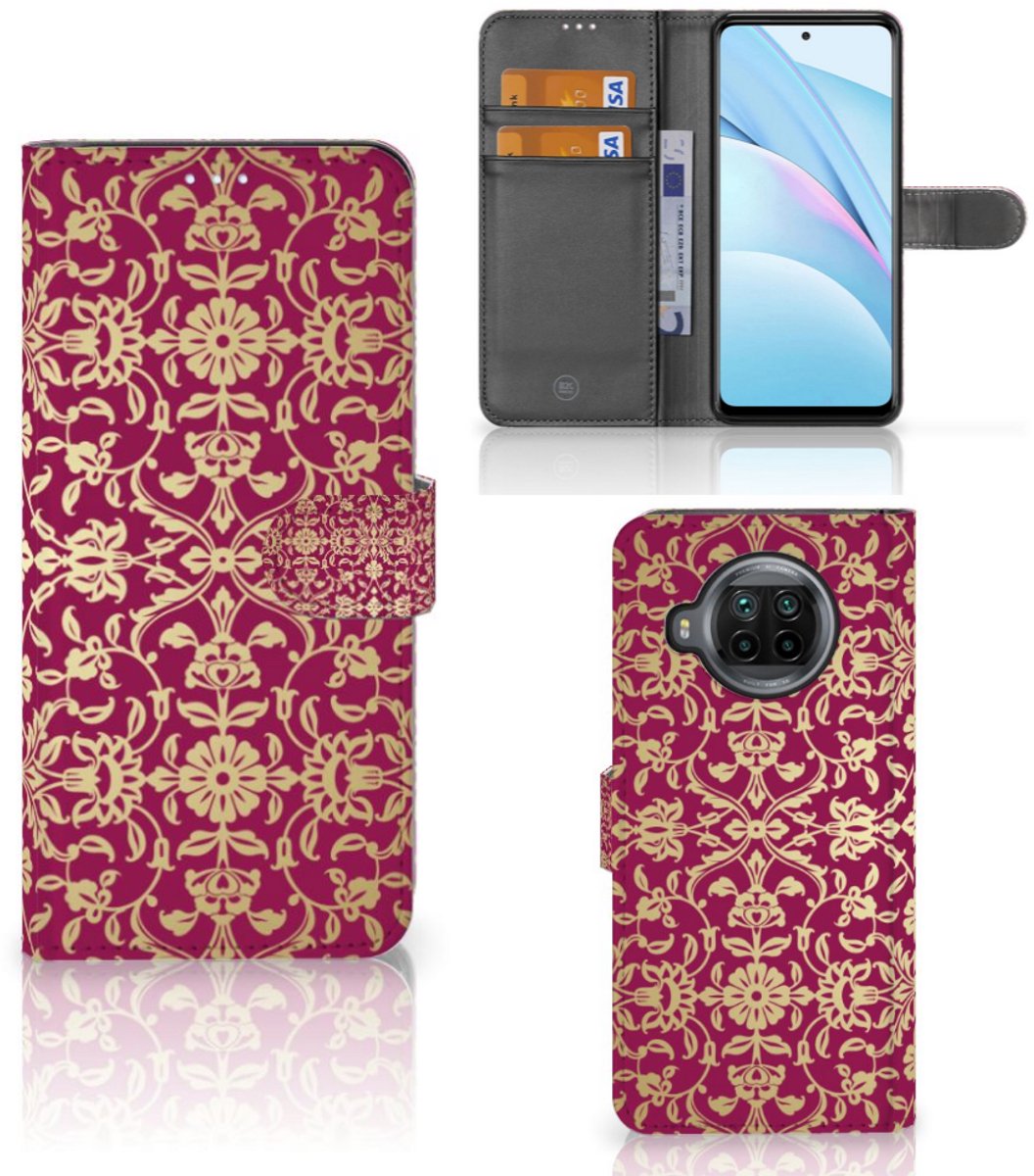 Wallet Case Xiaomi Mi 10T Lite Barok Pink