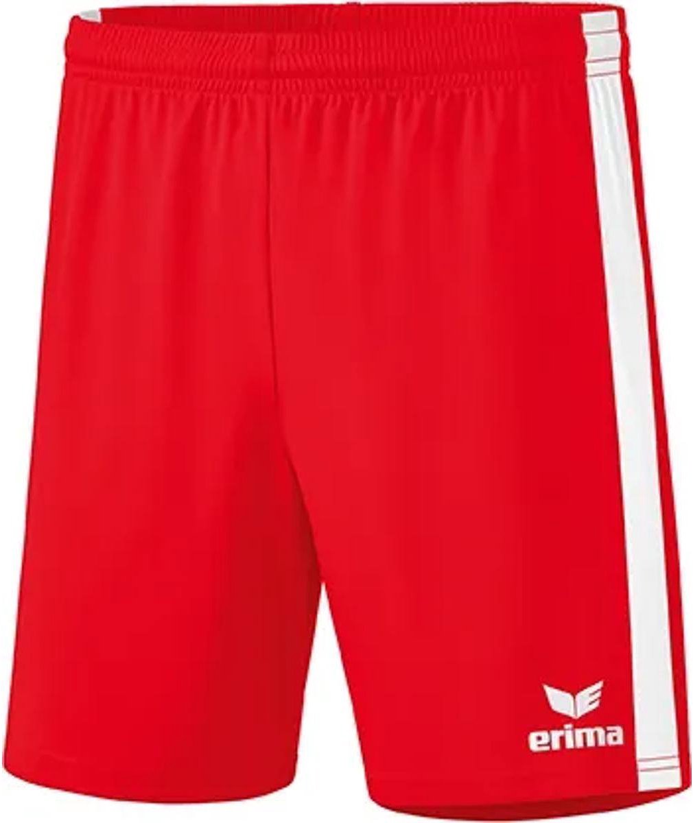 Erima Retro Star Short Heren - Rood / Wit | Maat: XXL