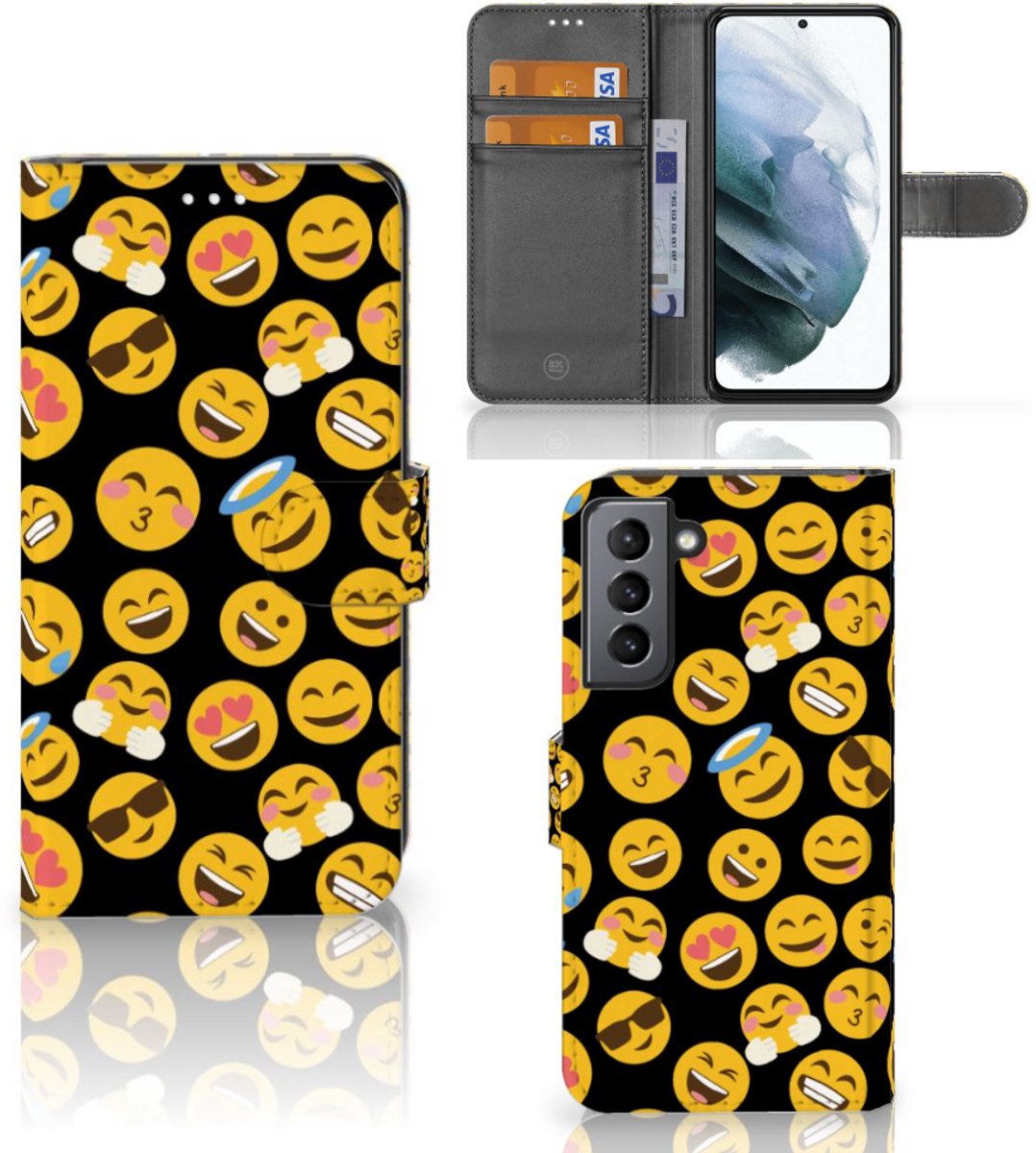 Samsung Galaxy S21 FE Telefoon Hoesje Emoji