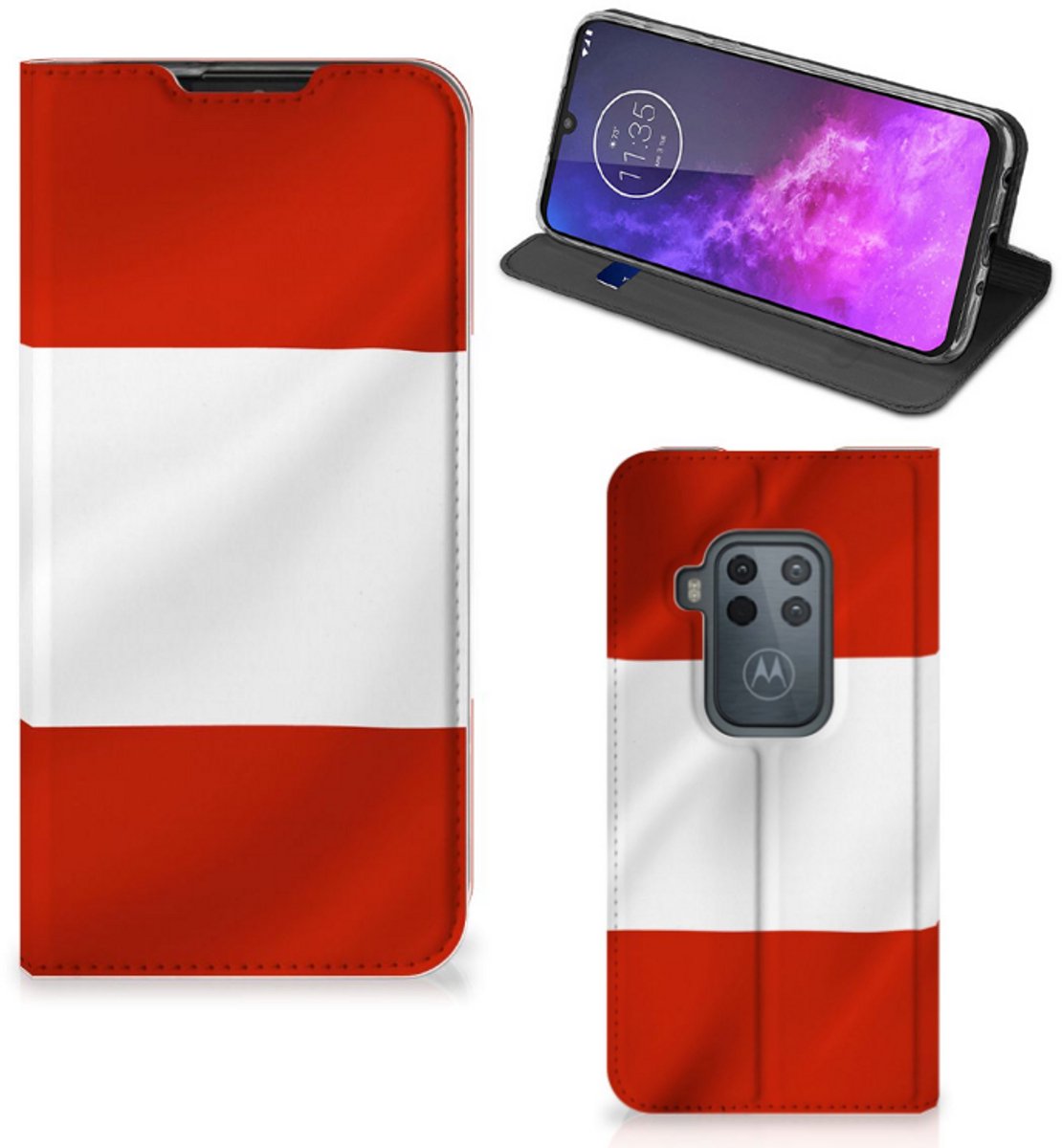 Motorola One Zoom Standcase Oostenrijk