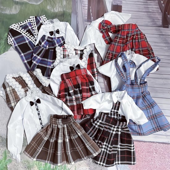 Poppenkleding Set - Handgemaakte Mode - Poppen Aankleden - 1/3 Schaal Pasvorm - 24 Inch Poppen - Zoals Afgebeeld — afbeelding 5