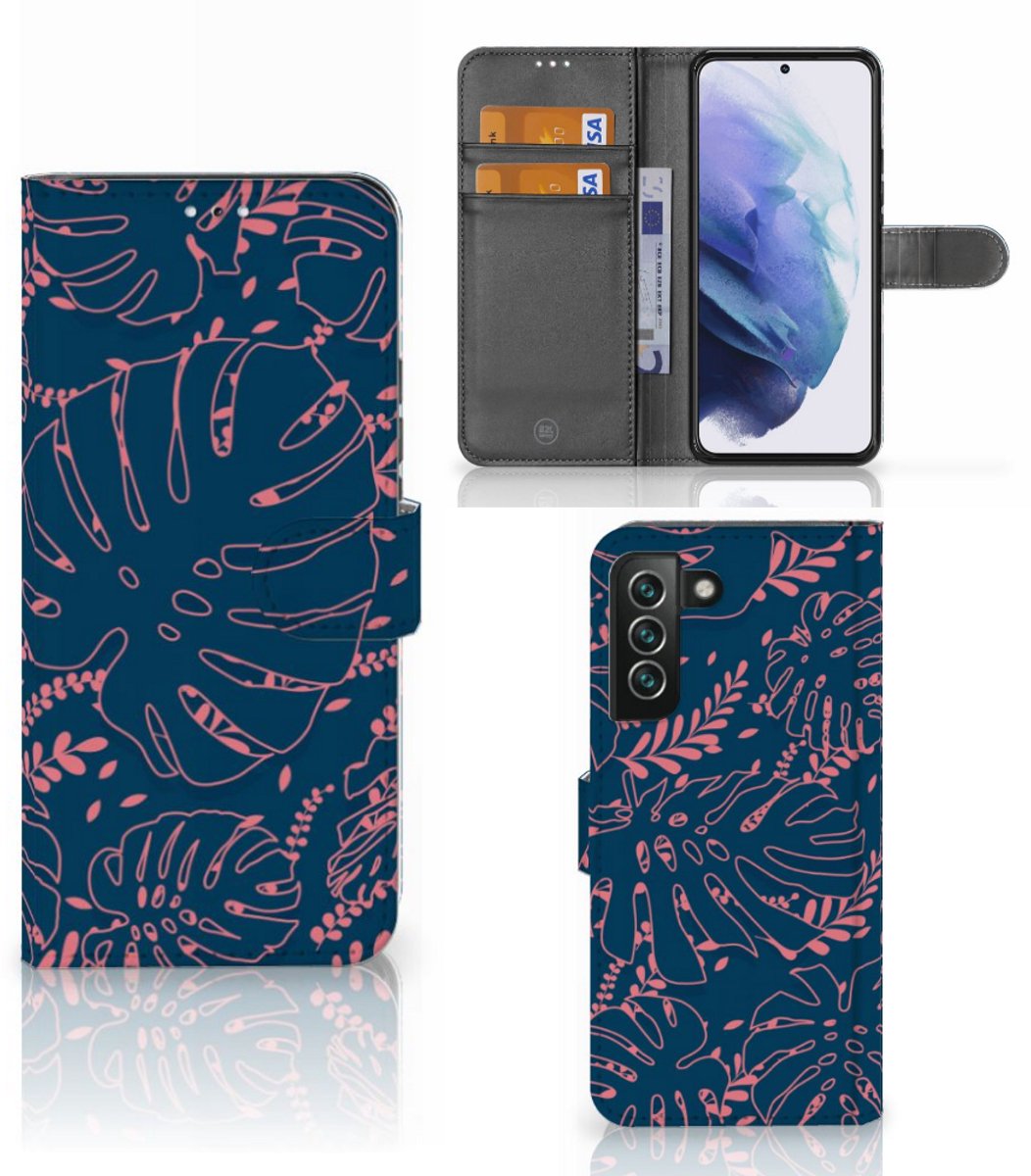 Samsung Galaxy S22 Plus Hoesje Palm Leaves