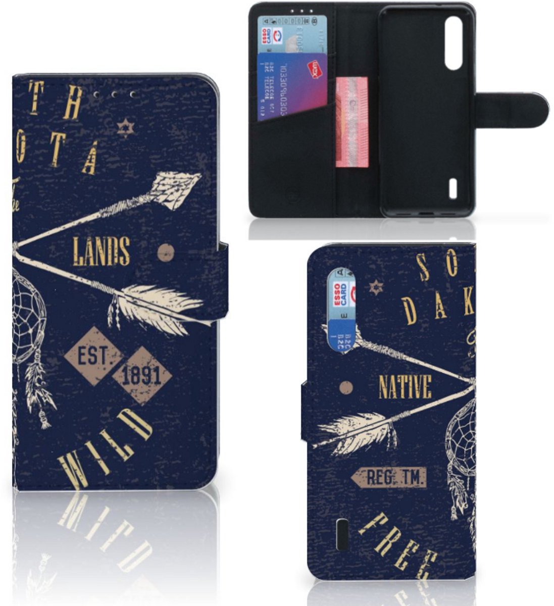 Xiaomi Mi 9 Lite Flip Cover South Dakota