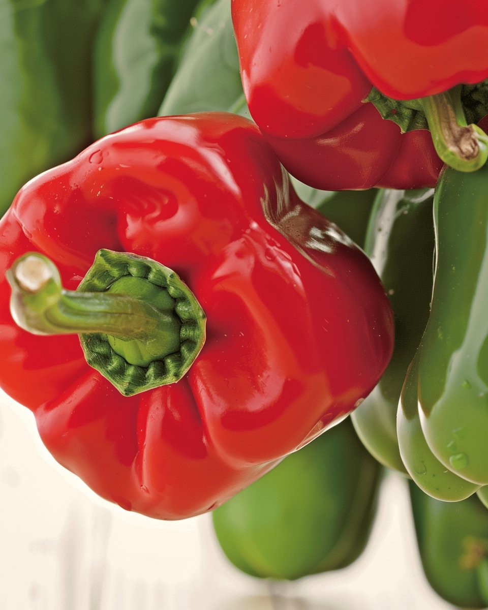 Paprika California Wonder Zaden Biologisch Capsicum Annuum Eenjarig