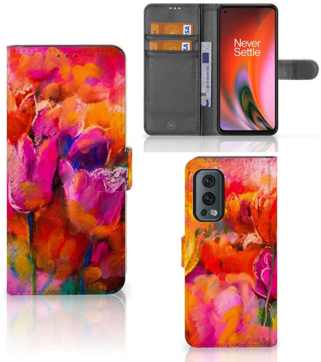 Hoesje OnePlus Nord 2 5G Tulips