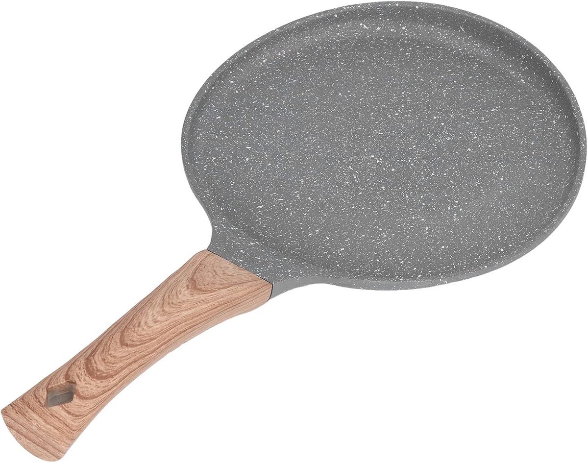 Koekenpan Omelet Pan - Pannenkoekenpan Koekenpan - Ontbijt Bereiden - Snelle Warmtegeleiding - Diameter 28 cm - Meerkleurig
