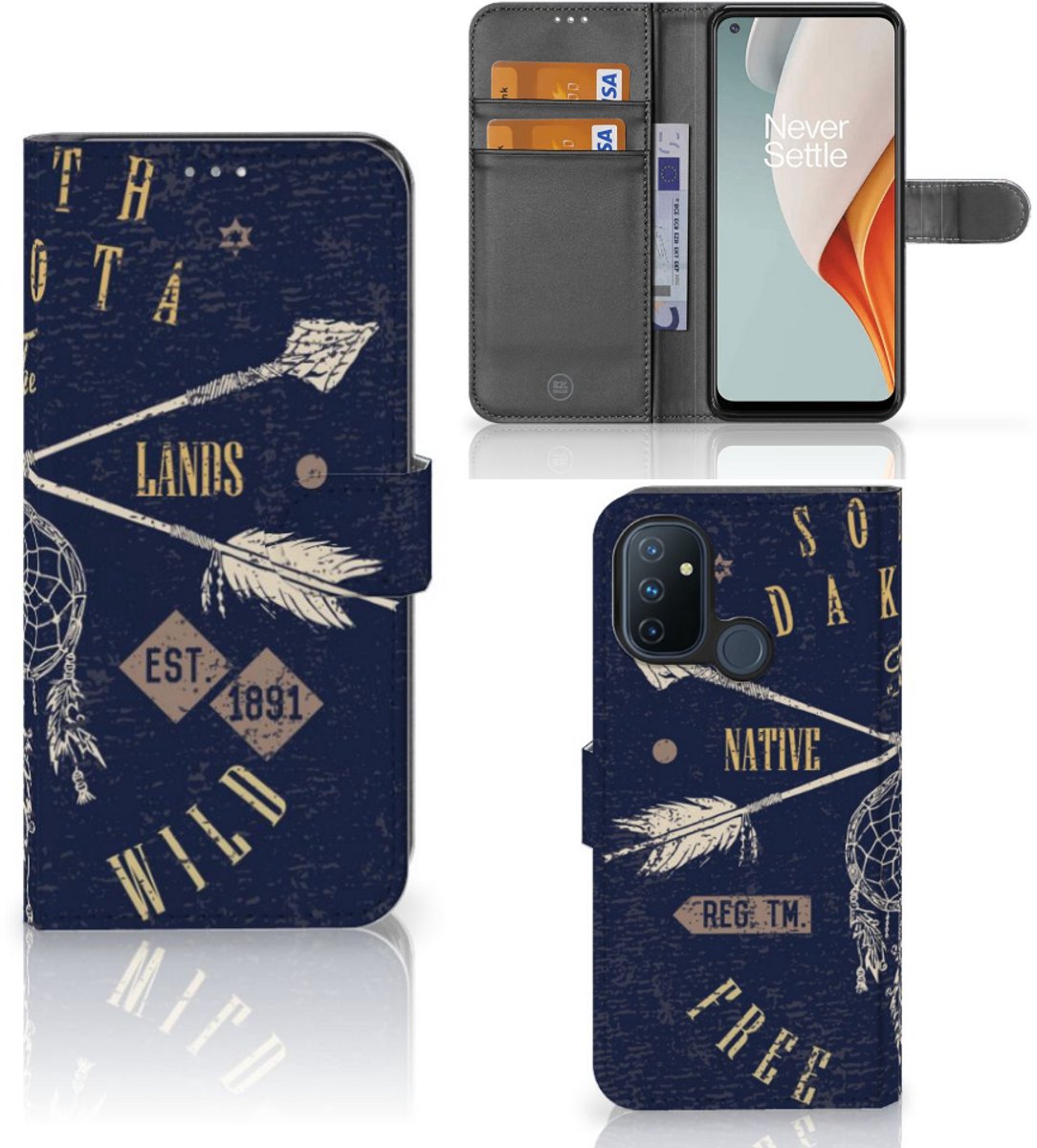 OnePlus Nord N100 Flip Cover South Dakota