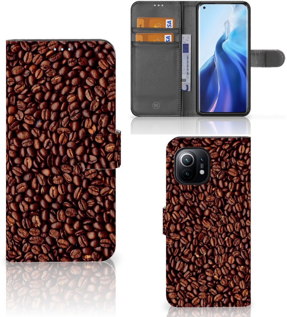 Xiaomi Mi 11 Book Cover Koffiebonen