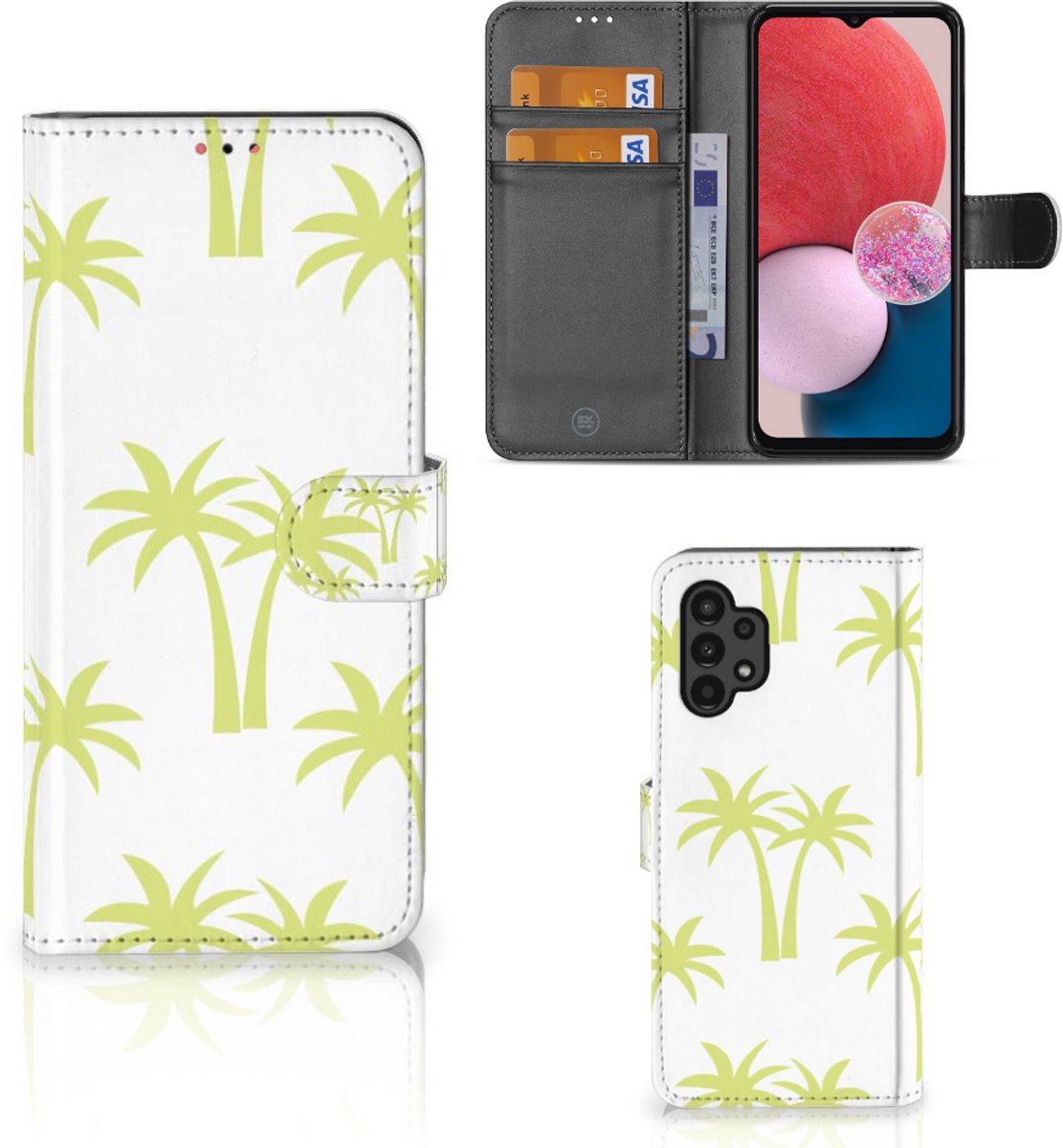 Samsung Galaxy A13 (4G) Hoesje Palmtrees