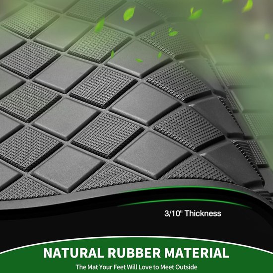 Golf Cart Floor Mat for Yamaha Drive/G29 Golf Cart (Black Trim) van GOLF — afbeelding 3