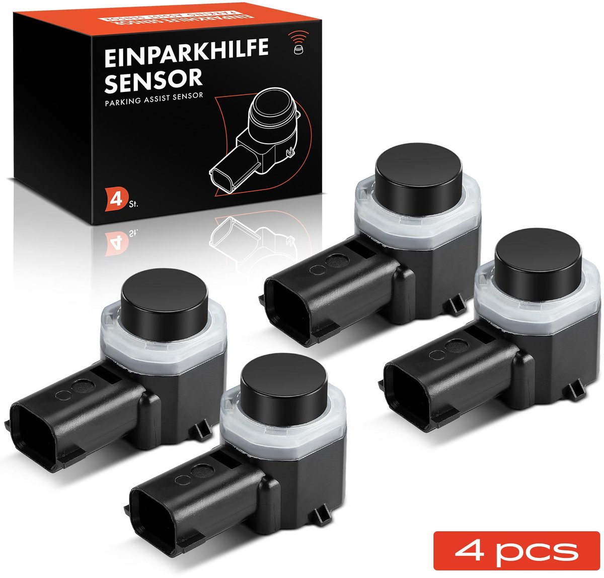 Frankberg 4x Parksensor PDC Sensor Achter voor FORD