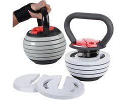 FIT4MED FIT-954 Serie - Kettlebell - 3,5-18,1 kg - Ergonomische Handgreep - Antislip