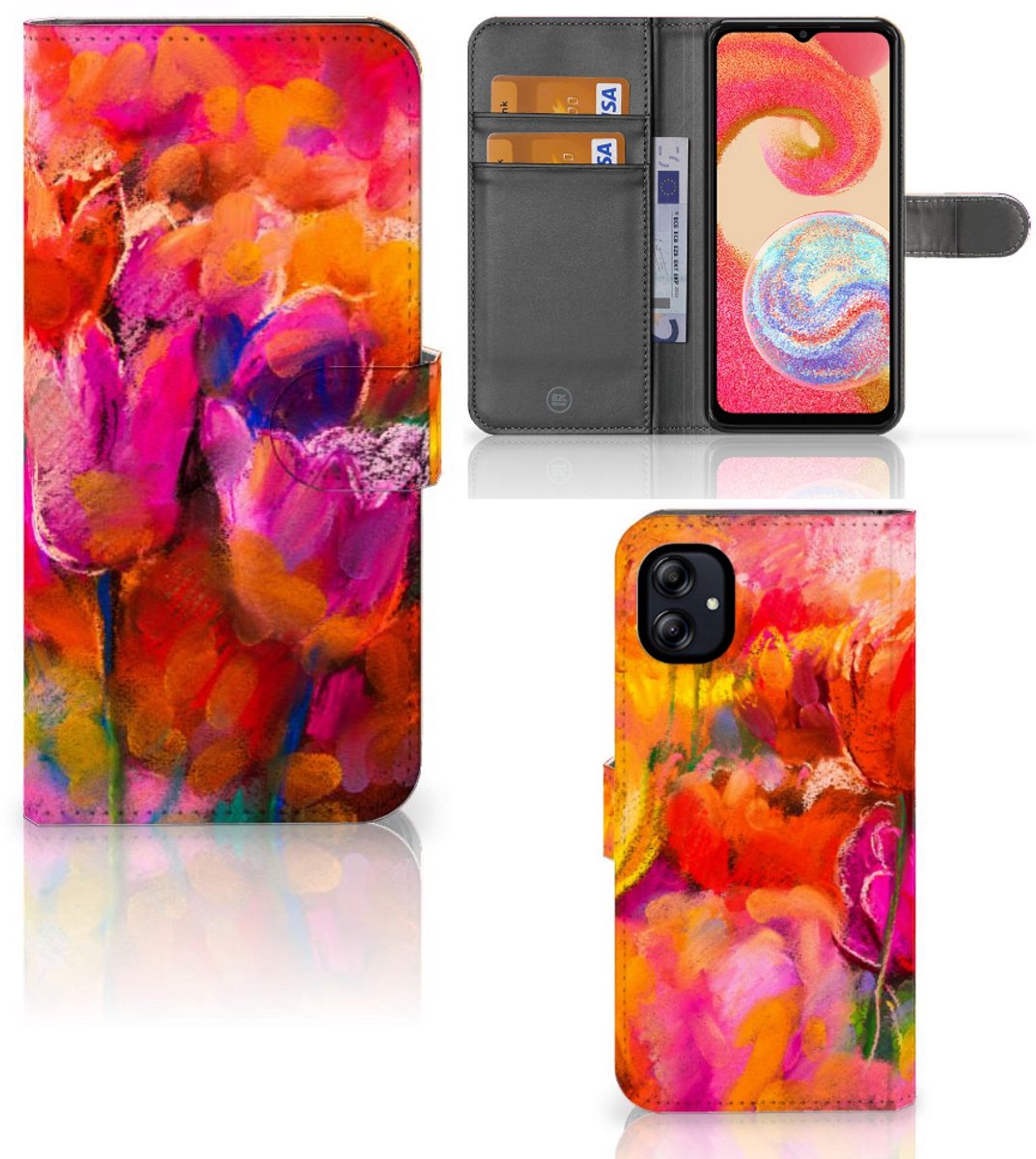 Hoesje Samsung Galaxy A04e Tulips