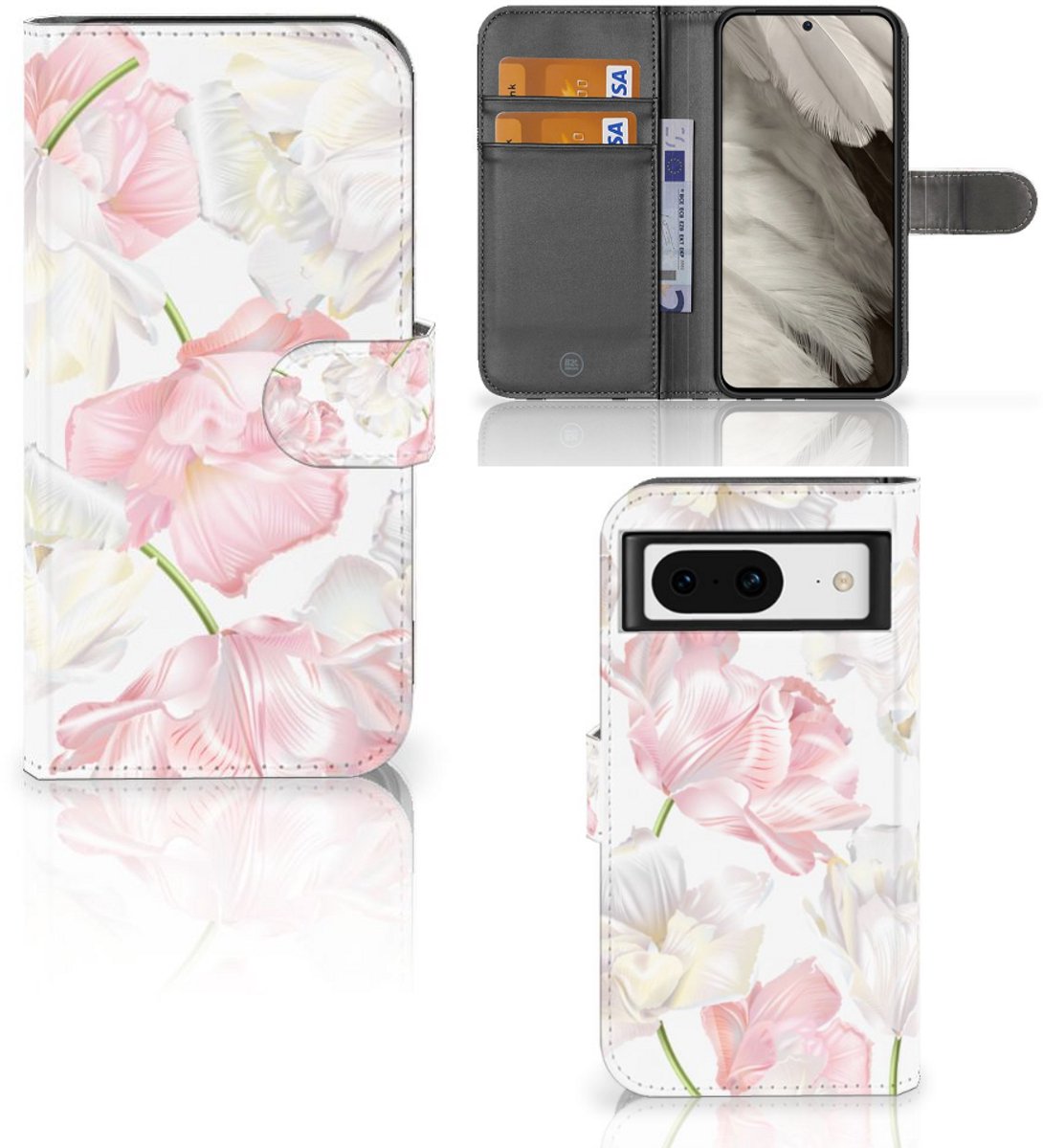 Google Pixel 8 Hoesje Lovely Flowers