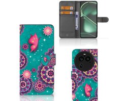 OPPO Find X6 Pro Hoesje Cirkels en Vlinders