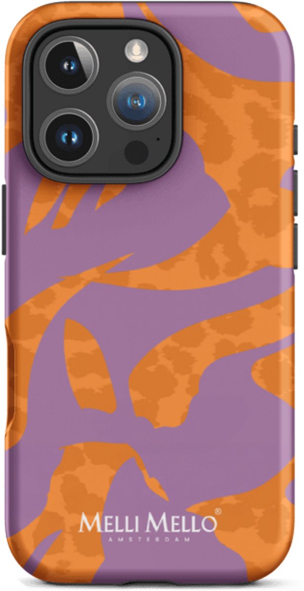 Melli Mello Telefoonhoesje Tangerine Twist (Tough Case) - Apple iPhone 16 Pro