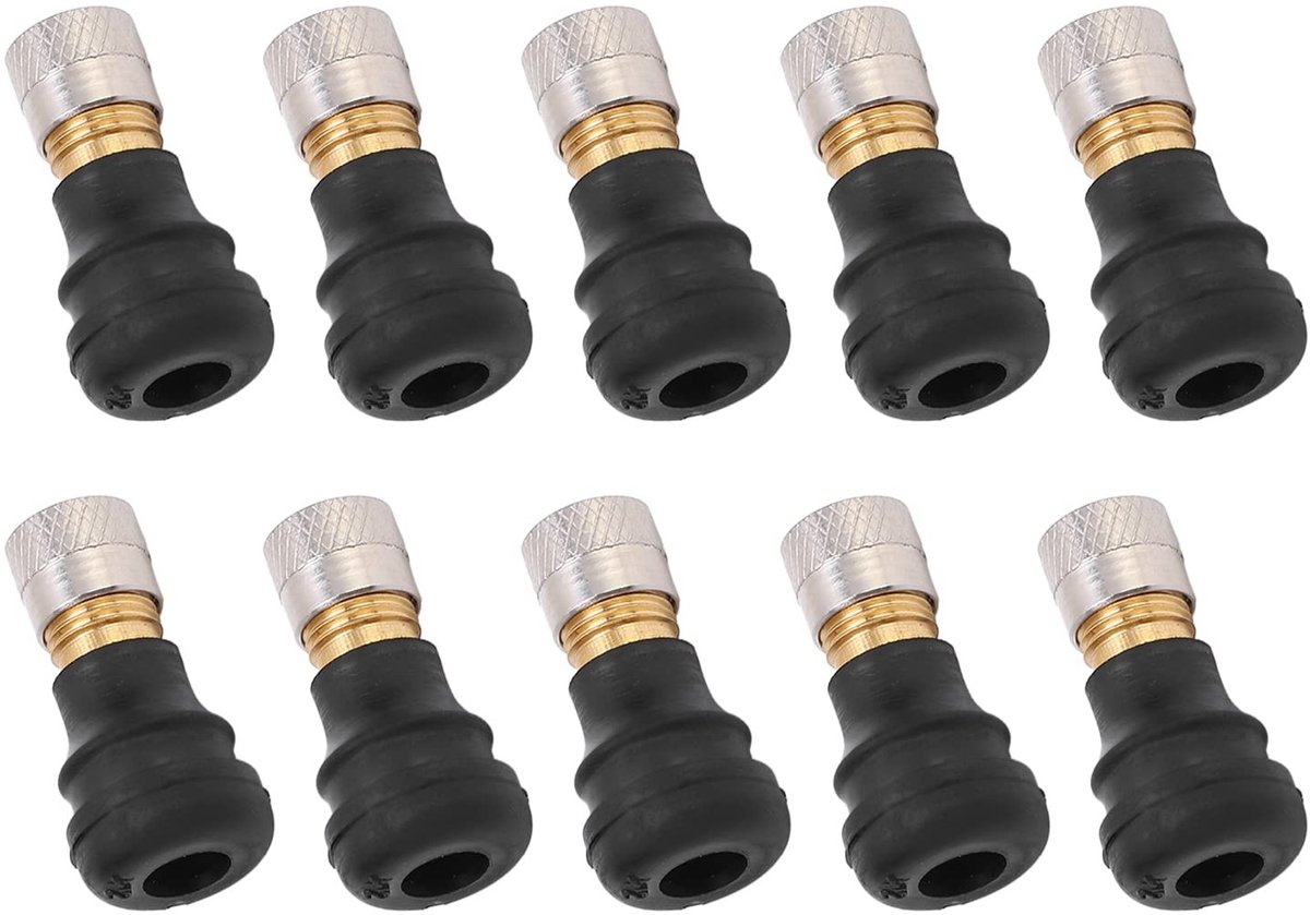 Dailygoods - Dailygoody - Elektrische Scooter Tubeless Tyre Vacuümventiel - 10PCS - Duurzaam en Betrouwbaar - 2cm - Perfect voor Xiaomi M365 Pro en meer - Ideaal v...