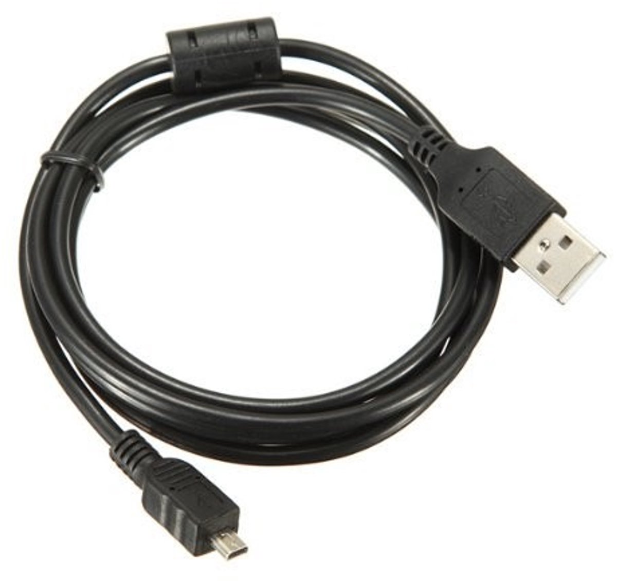 Dailygoods - Dailygoody - UC-E6 USB Kabel voor Nikon CoolPix P50 L1 L2 L3 L4 L18 - Hoogwaardige Data Overdracht