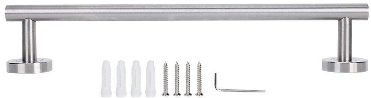 Dailygoods - Dailygoody - Badkamer Handdoekstang - Roestvrijstaal - Modern Design - Handdoekhouder voor Keuken - Badkameraccessoires - 15,7 Inch - Geschikt vo